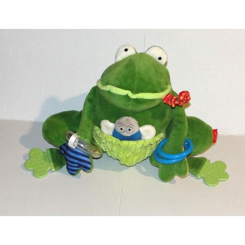 Doudou Grenouille D'éveil Sigikid Peluche Scharrer & Koch