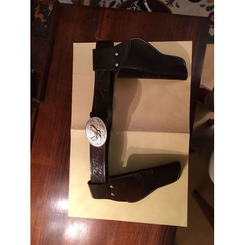 Déguisement Cowboy Ceinture Avec Etuis Colt