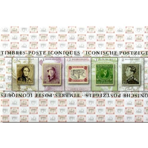 Belgique Les Timbres Iconiques 2020