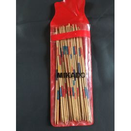 Vintage 1980 : Ancien Jeu De Mikado En Bois - 36 Tiges
