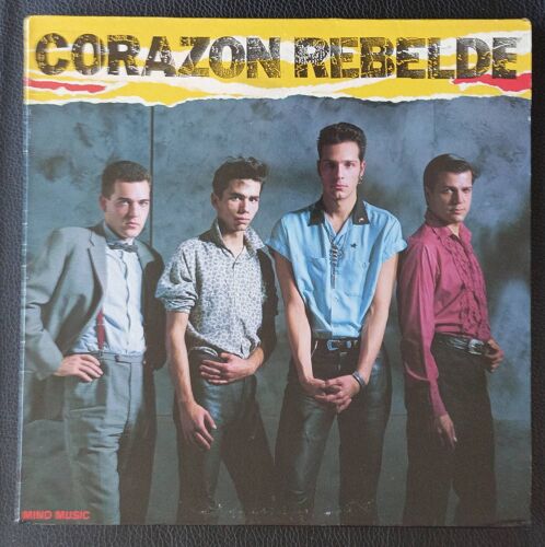 Corazone Rebelde - Radio Bamba / Tios De Acero : La Muerte / Desaparecidos / Valparaiso / Barcelona / Santiago .. 1985 Mino Music /Emi/Pm 2403001 France - Lp/33rpm/12" - Boutique Axonalix