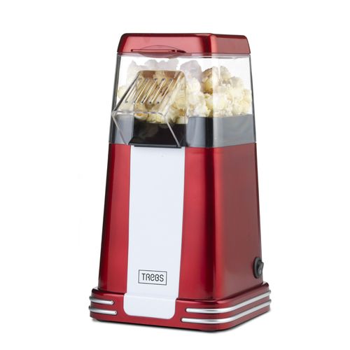 Machine à pop corn Trebs 99387 Rouge-Argent
