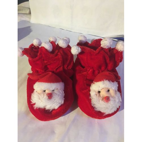 Chaussons Père Noel Pour Bébé : Le Père Noël