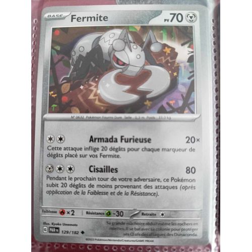 Peu Commune - Pokemon - Faille Paradoxe - Fermite 129/182