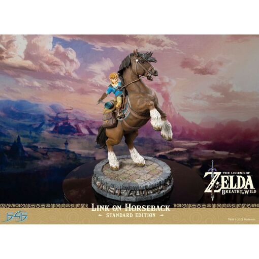 Statue Zelda Link Breath Of The Wild 38 Cm - PVC - Modèle PREMIUM 2024
