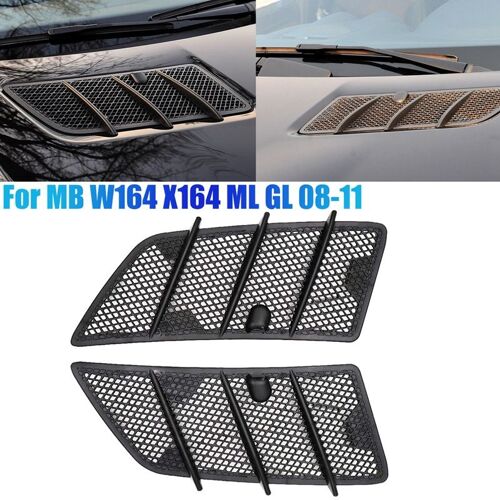 Couverture De Grille De Ventilation Supérieure De Capot De Voiture, Pour Mercedes Benz W164 Ml Gl 320 350 450 550 63amg 2008-2011