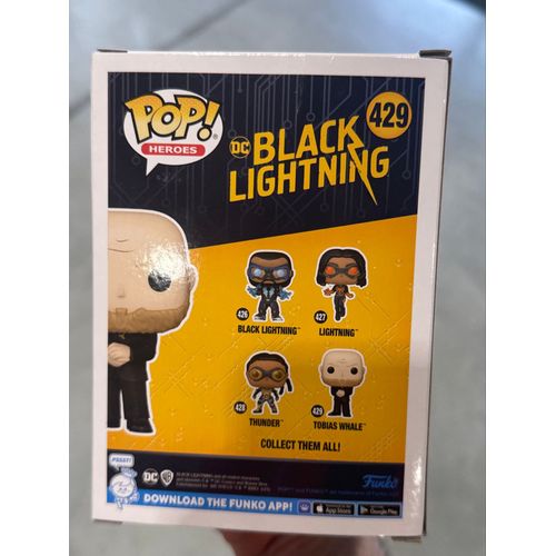 Black Lightning - Bobble Head Pop N° 429 - Tobias Whale
