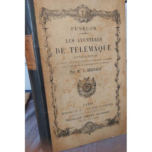 Les Aventures De Télémaque - Fénelon- Nouvelle Édition - Éditions Delalain Fréres