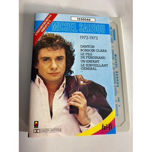 Michel Sardou - K7 Audio - 1972 - 1973 - Cassette Audio