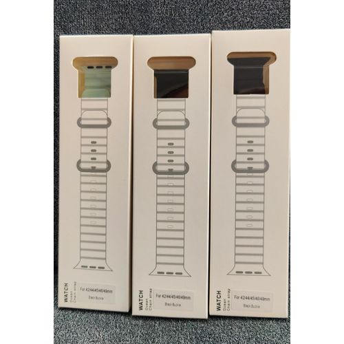 Bracelets Oceanic Apple Boucle Noire 42/44/45/46/49