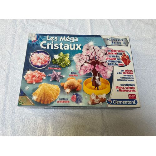 Jeu Enfant Creatif Les Mégas Cristaux Clementoni Science & Jeu