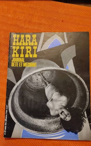 Hara Kiri - Journal Bête Et Méchant - Mars 1964 - Wolinski - Choron - Cavanna - Gebe - Cabu - Moebius - Fred .....