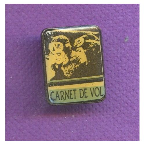 Rare Pins Aviation Carnet De Vol B401