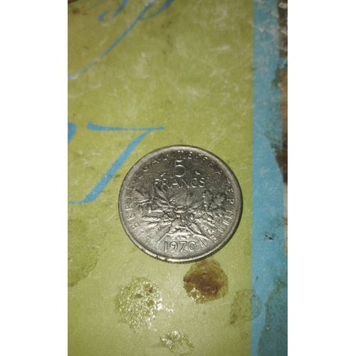 Piece 5 Francs Semeuse 1970