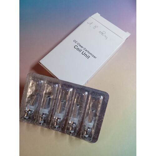 Résistances pour protank - Kangertech? - 1.8 ohm - 5 pièces
