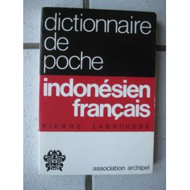 Dictionnaire De Poche Indonesien - Francais