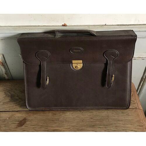 Cartable,serviette en cuir 