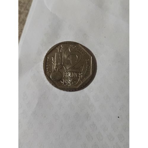 Pièces 2francs 1995 Louis Pasteur