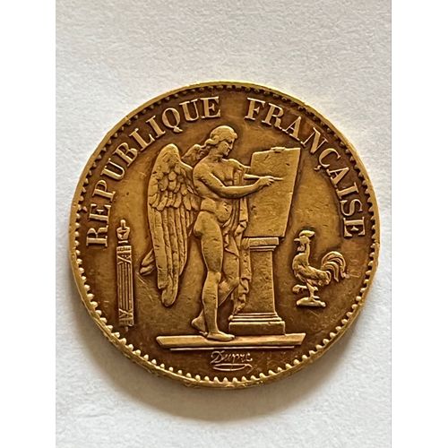 20 Francs Or Génie Pièce France 