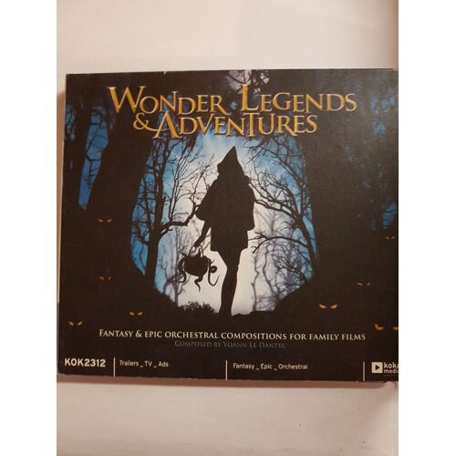 Wonder Legends & Adventures  "  Orchestral & Fantasy " Cd1 Main Version Et Cd2 Alternative Versions