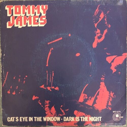 Tommy James - Cat's Eye In The Window - Dark Is The Night - Vinyle 45t