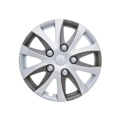 4 Enjoliveurs De Roue Bi-Color 14" Enbossa