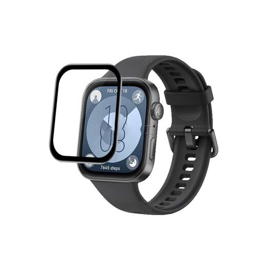 Lot De 2 Films Protecteurs D'écran Incurvés 3d Pour Huawei Watch Fit 3