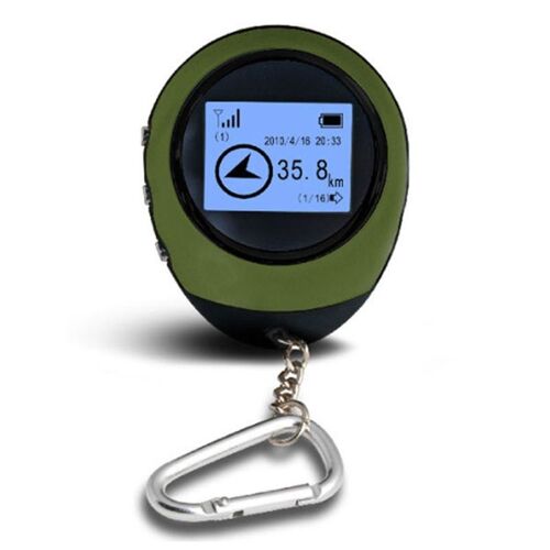 Mini localisateur GPS portable, avec boussole, pour le sport, pour les voyageurs