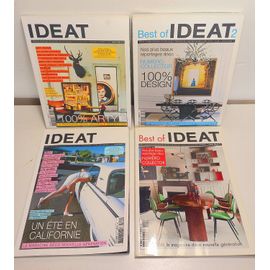 Lot De 4 Magazines Ideat