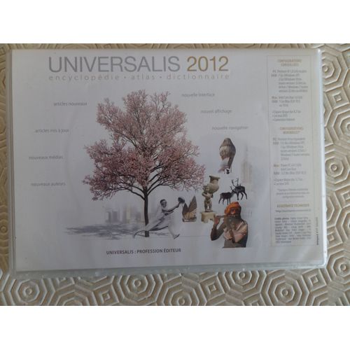 Encyclopedie Universalis 2012 // Dvd