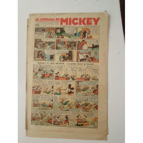 Le Journal De Mickey Avant Guerre N° 56 - 10 Novembre 1935