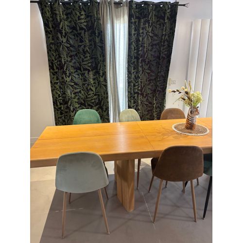 4 Chaises En Velours Vert - Maison Du Monde