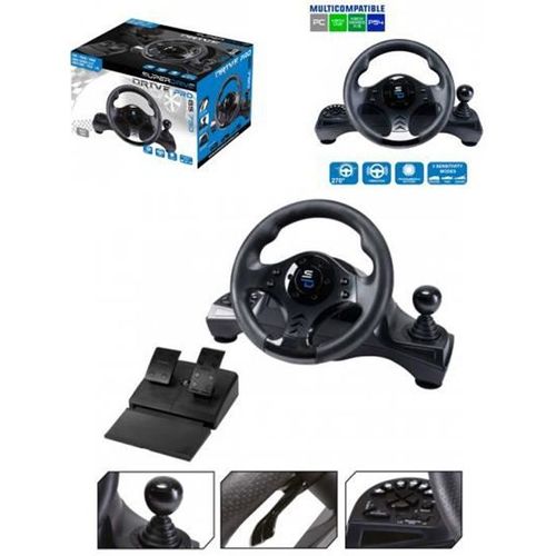 Volant Et Pédales De Jeu Vidéo Super Drive Pro G5 750-X Serie Volant Switch Ps4 Xb1 Ps3 Pc