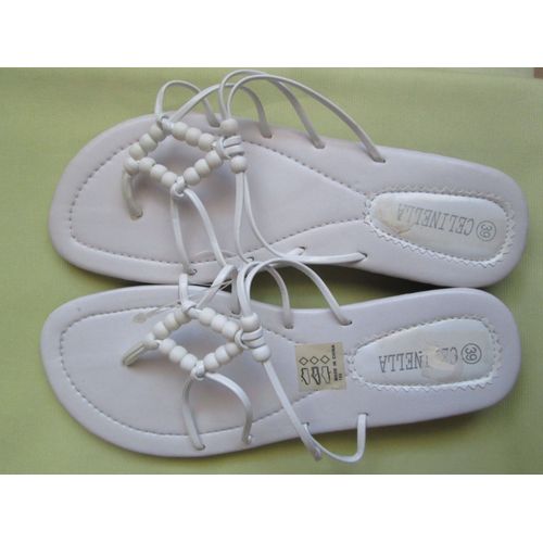 Nu-Pieds Blancs Celinella 39