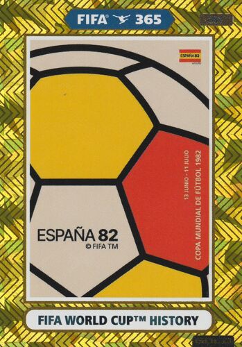 N° 381 - Carte Panini Foot - Adrenalyn Xl - Fifa 365 - 2021 - Fifa World Cup History - Espagne 1982