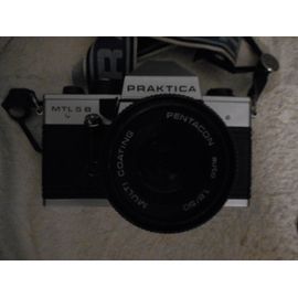 APPAREIL PHOTO PRAKTICA MTL5B AVEC OPTIQUE PENTACON 1.8 50MM
