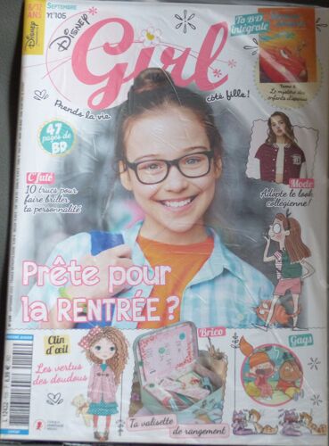 Disney Girl N° 105 Prêt Pour La Rentrée