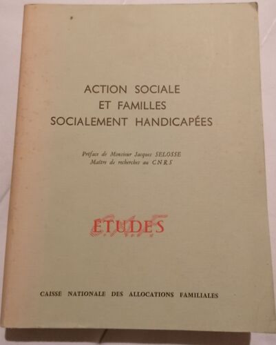 Action Sociale Et Familles Socialement Handicapées