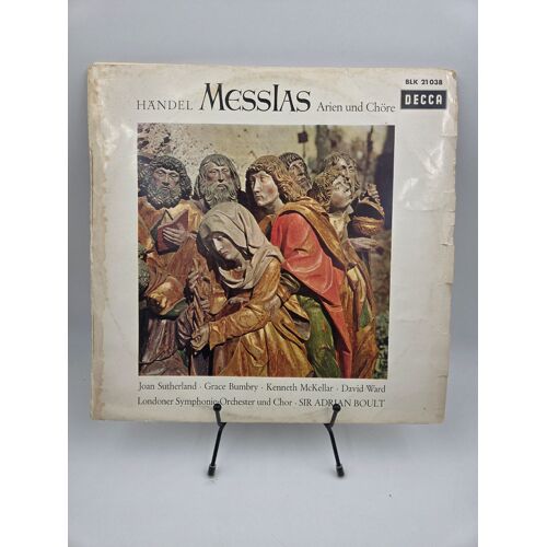 Vinyle 33 Tours Händel Messias Arien Und Chöre Avec Fourreau (Fourreau Abîmé)