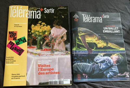 Telerama Hebdo N 3922 Du 15 Mars 2025 Visitez L'europe Des Artistes