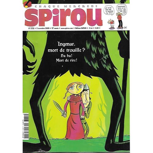 Spirou N°3735 (11 /11/2009) [Complet Avec Poster Central Esteban]