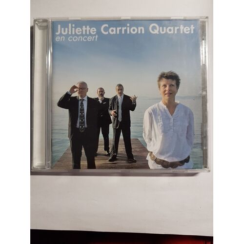 Juliette Carrion Quartet      "  En Concert  "    Album  19 Titres