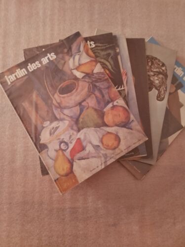 Lot De 6 Revues « Jardin Des Arts » N° 146 À 147 , 152 – 153 Et 155 À 157 Année 1967