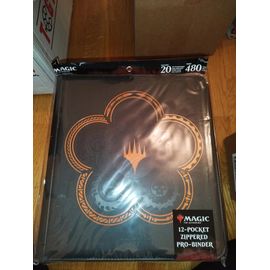 12 Pocket Grand Album Premium Zippée Magic Mana Simili Cuir Carte Classeur A4 Ultra Pro Binder Card