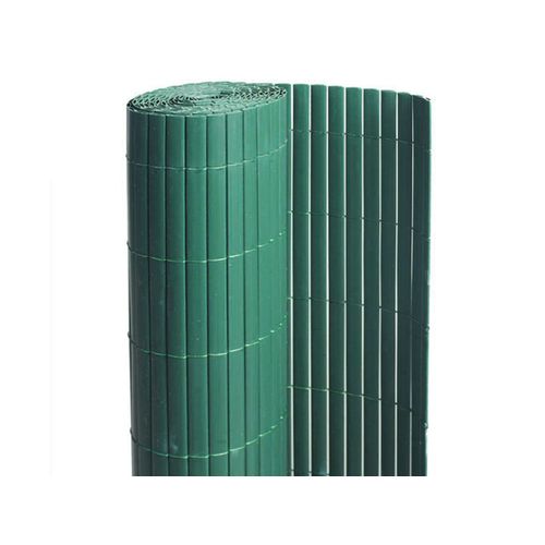 Canisse Pvc Double Face Vert 6 M - 2 Rouleaux De 3 X 1,20 M - Jardideco