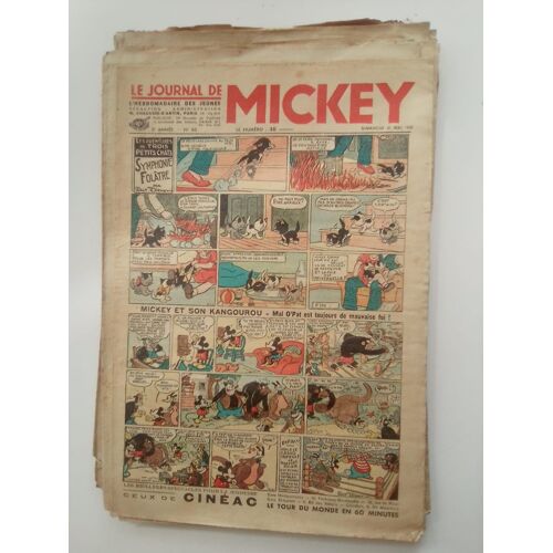 Le Journal De Mickey Avant Guerre N° 85 - 31 Mai 1936