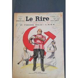 Revue Le Rire Numero Special Le Paradis Rouge:Urss 1931