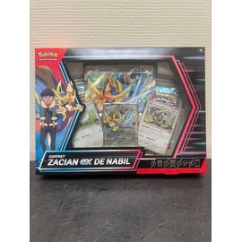 Coffret Zacian Ex De Nabil - Édition Limitée Cartes Pokémon