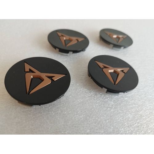 D'origine 4x Centre De Roue Seat Cupra 55mm 5fa601171a Cabochon Enjoliveur
