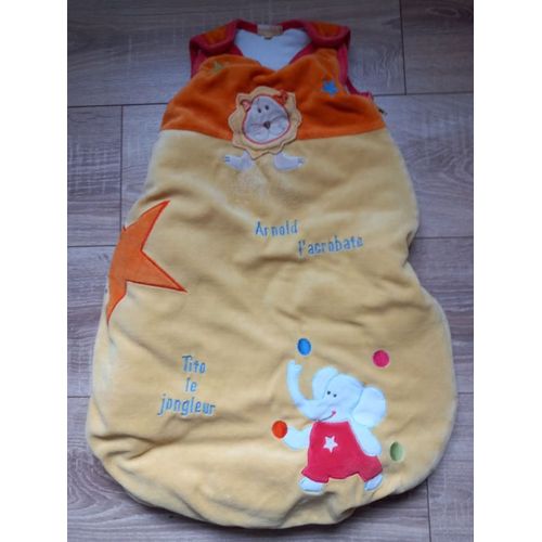 Gigoteuse 0 + Jaune Et Orange Marque Kimbaloo